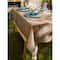 Stone Tonal Lattice Print Outdoor Tablecloth 60" x 120"